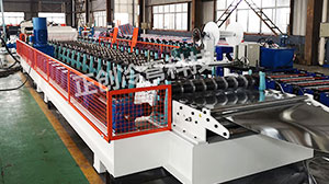 咬口式鋼板倉成型機(jī)設(shè)備